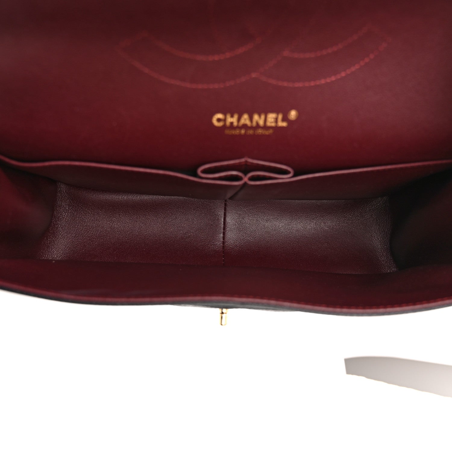 Chanel Caviar Quilted Jumbo Double Flap Black 5 of 12