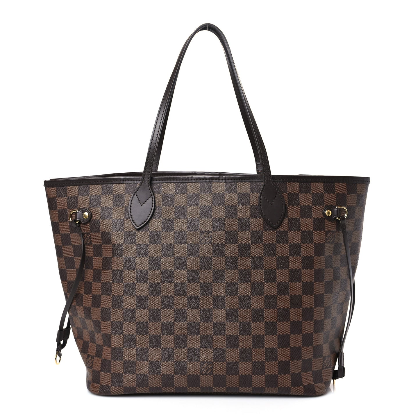 Damier Ebene Neo Neverfull MM Rose Ballerine