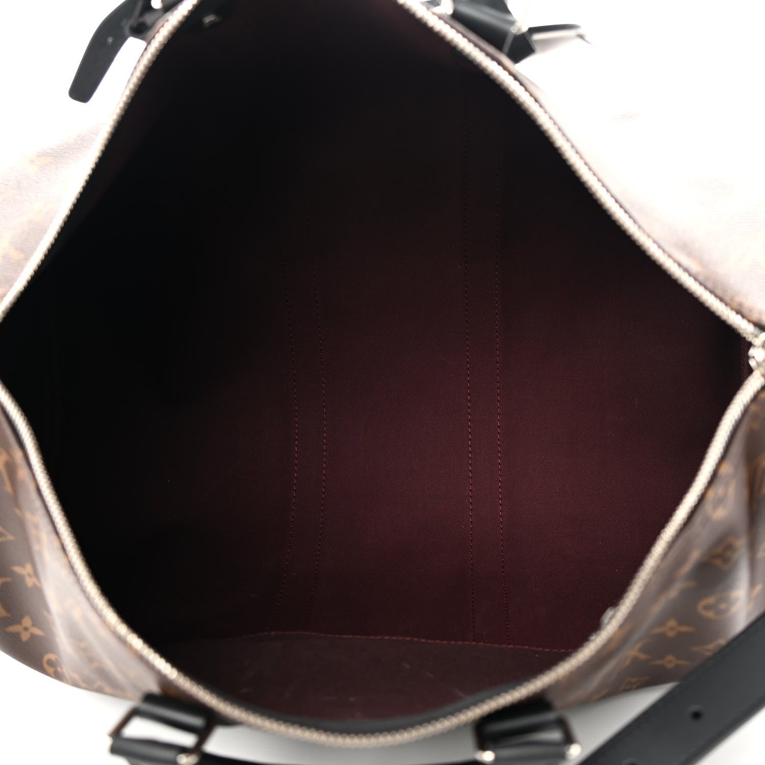 Louis Vuitton Monogram Macassar Keepall Bandouliere 45 4 of 12