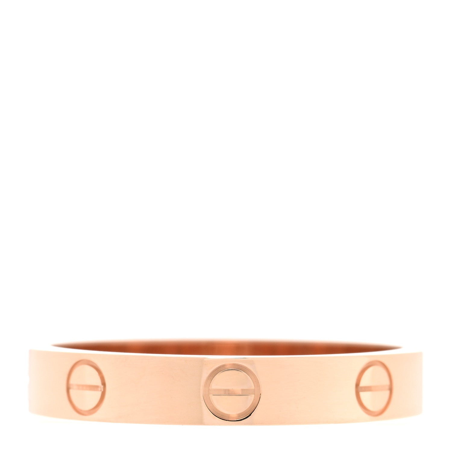Cartier 18K Pink Gold 3.5mm LOVE Wedding Band Ring 59 8.75 3 of 5