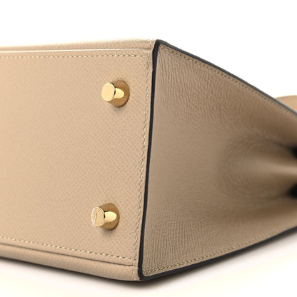 Hermes Epsom Kelly Sellier 25 Trench 10 of 11
