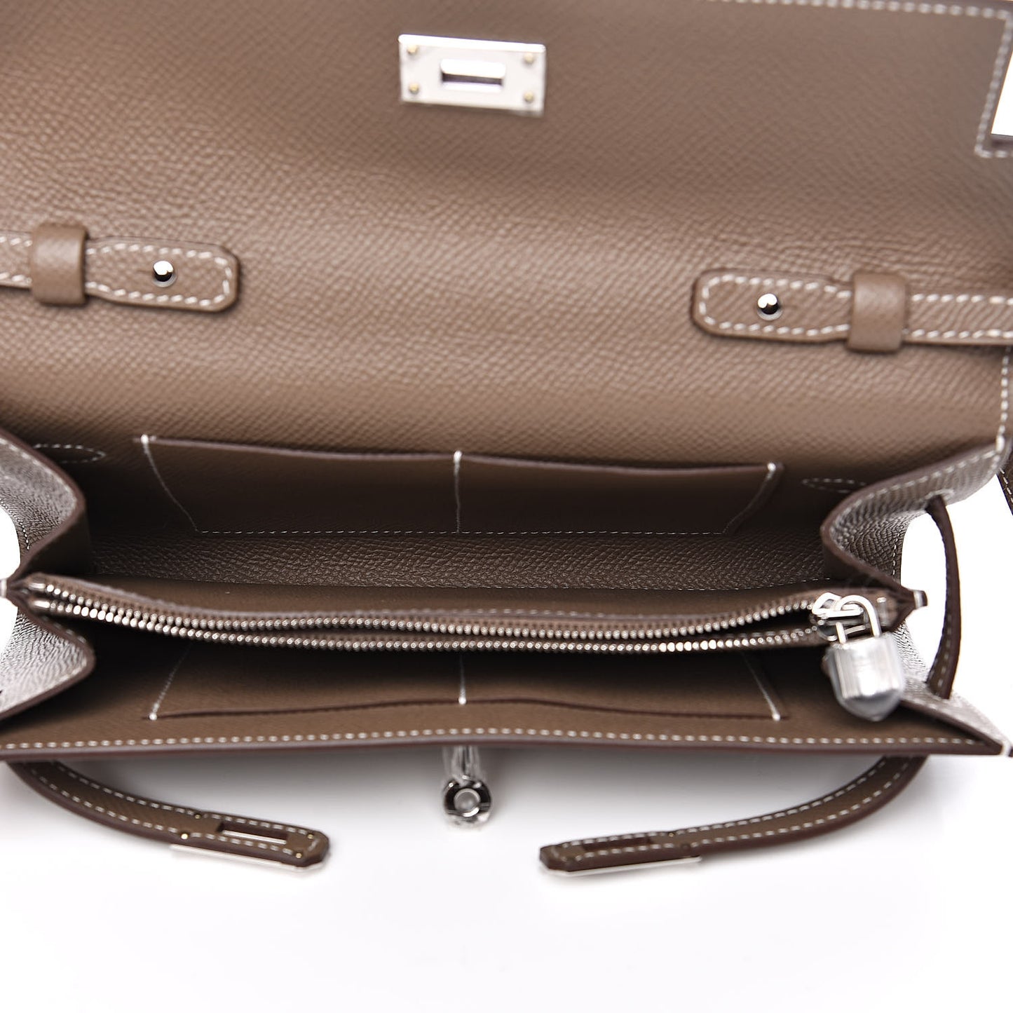 Epsom Kelly Wallet To Go Etoupe
