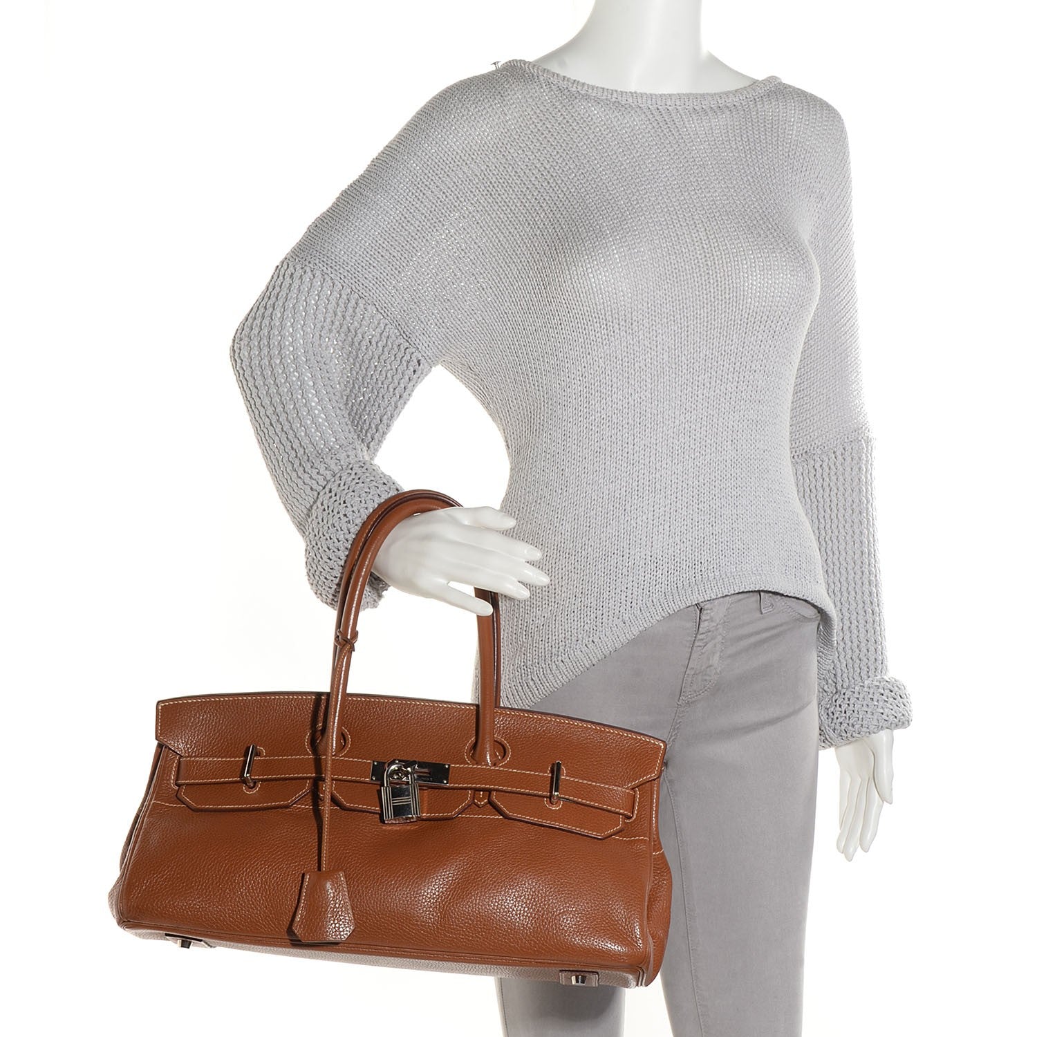 Hermes Taurillon Clemence JPG Birkin 42 Gold 2 of 20