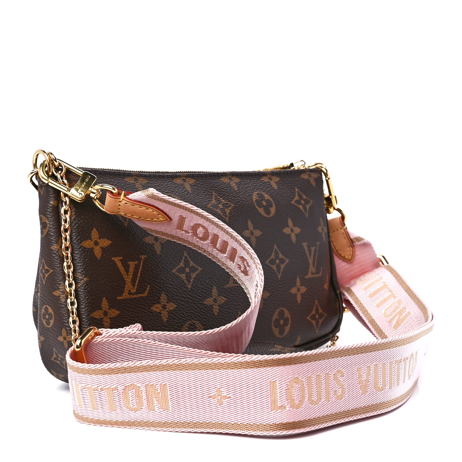 Louis Vuitton Monogram Multi Pochette Accessories Rose Clair 2 of 11