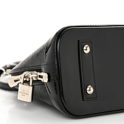 Louis Vuitton Epi Electric Alma BB Black 9 of 10
