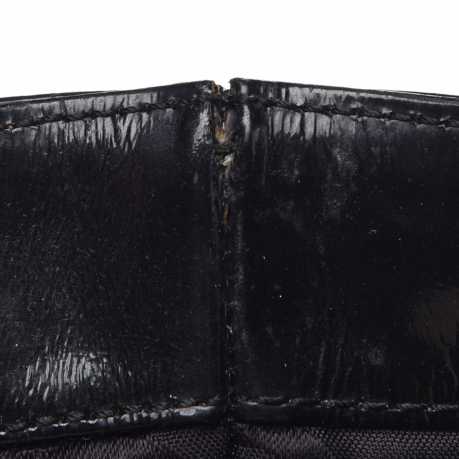 Chanel Patent Chocolate Bar CC Tote Black 11 of 11