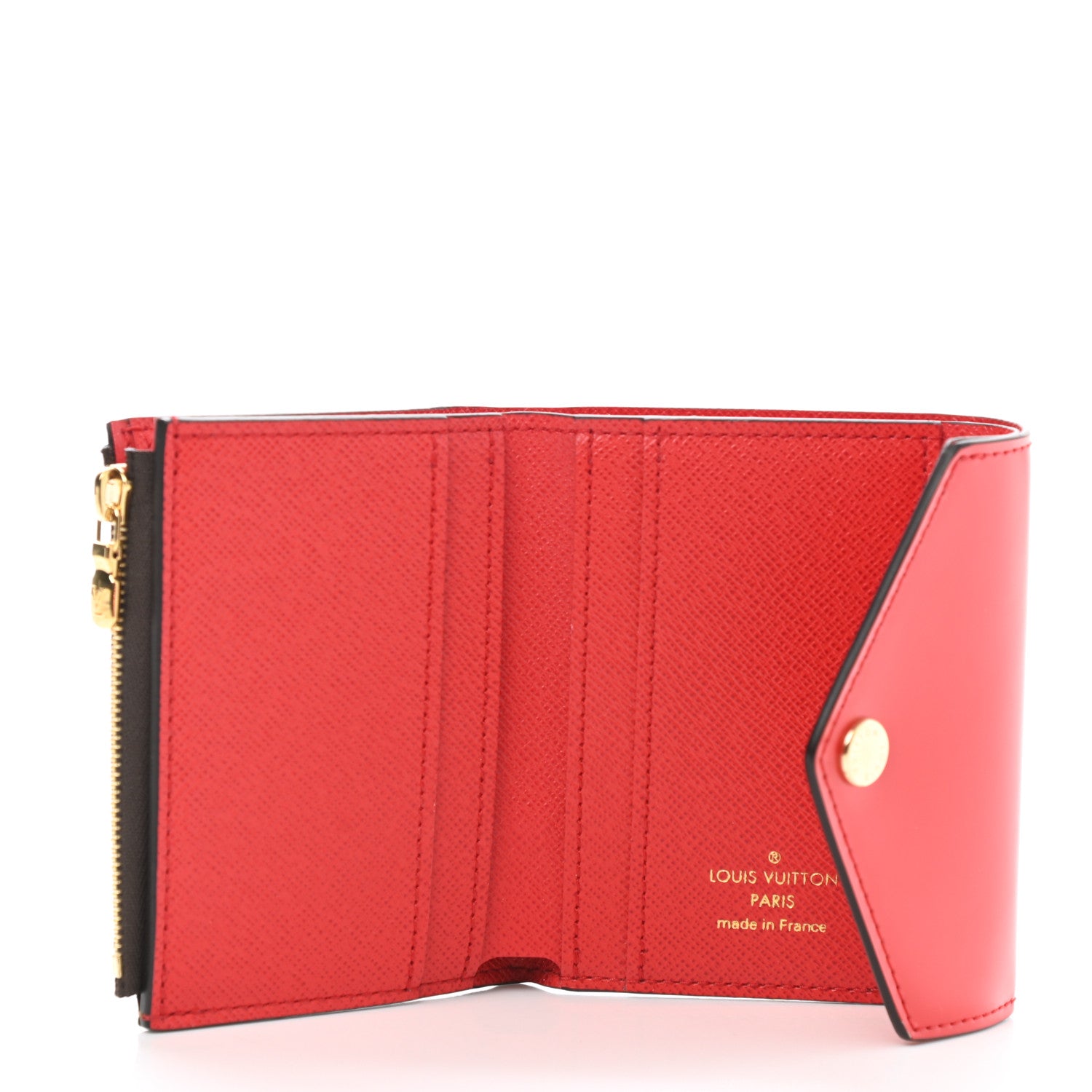 Louis Vuitton Monogram Zoe Wallet Cerise 5 of 6