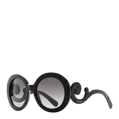 Prada Baroque Sunglasses SPR 27N Black 1 of 6