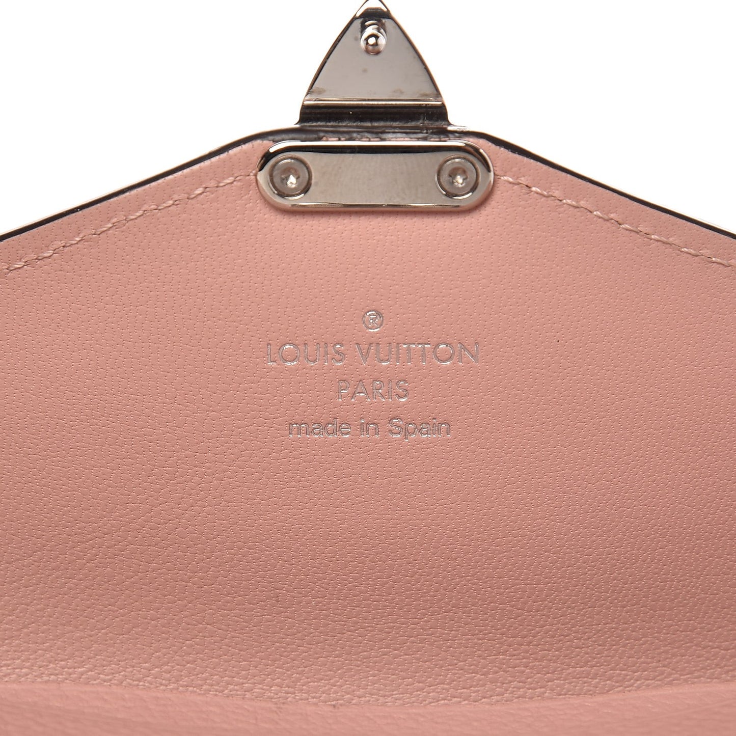 Veau Cachemire Dauphine Wallet Magnolia