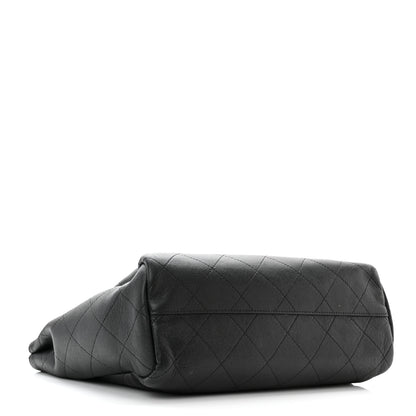 Chanel Caviar Stitched Large Lady Coco Shopping Tote Black 4 of 14