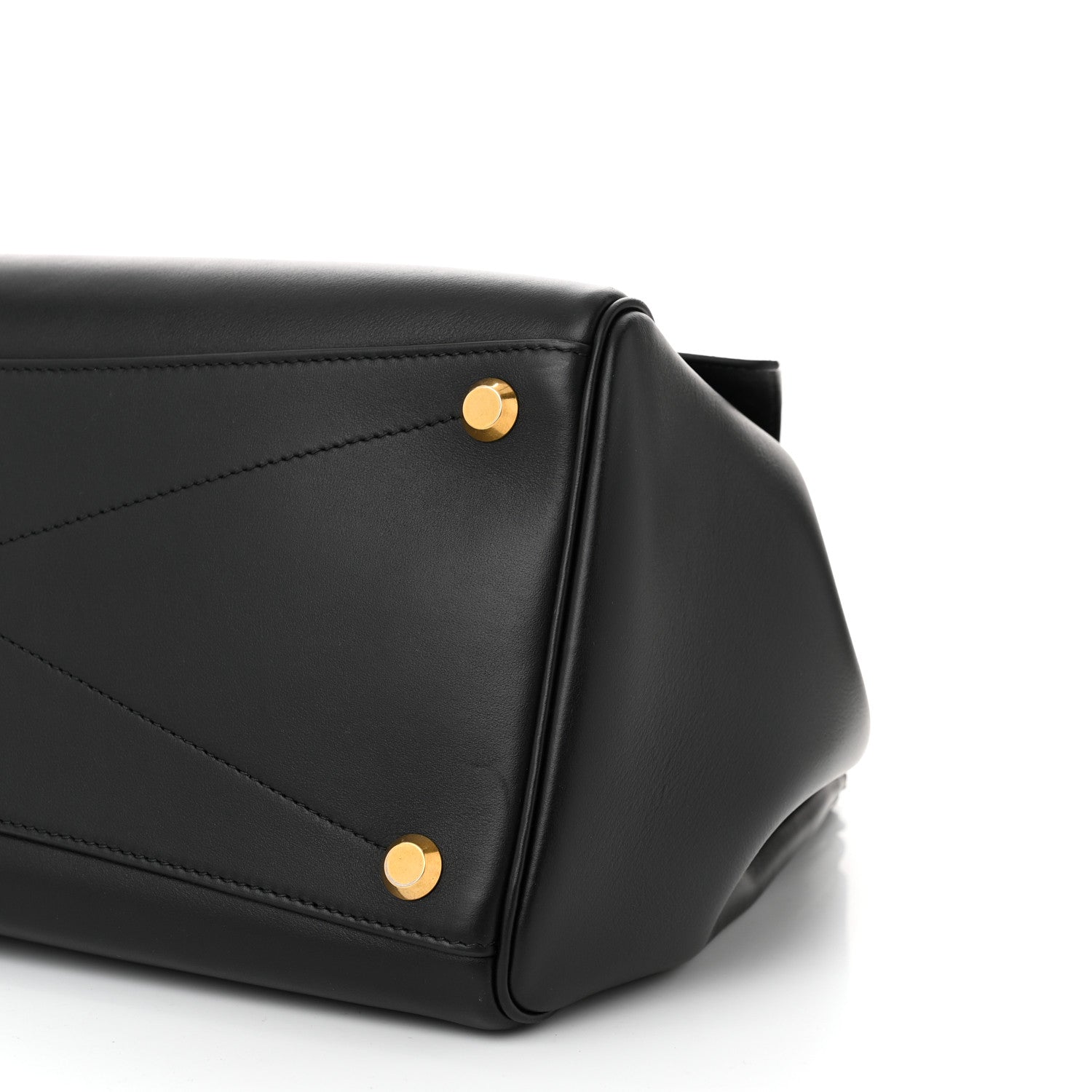 Balenciaga Smooth Calfskin Medium Bel Air Carry All Bag Black 9 of 9