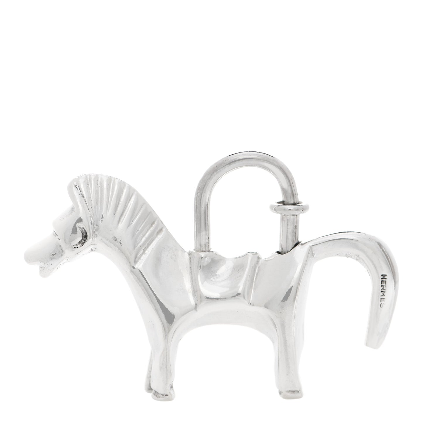 Sterling Silver Horse Cadena Lock