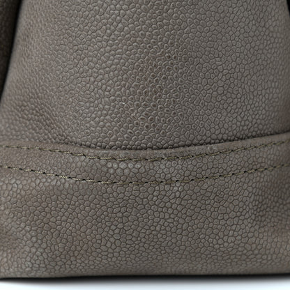 Chanel Iridescent Caviar Medium Lady Pearly Flap Khaki 18 of 18