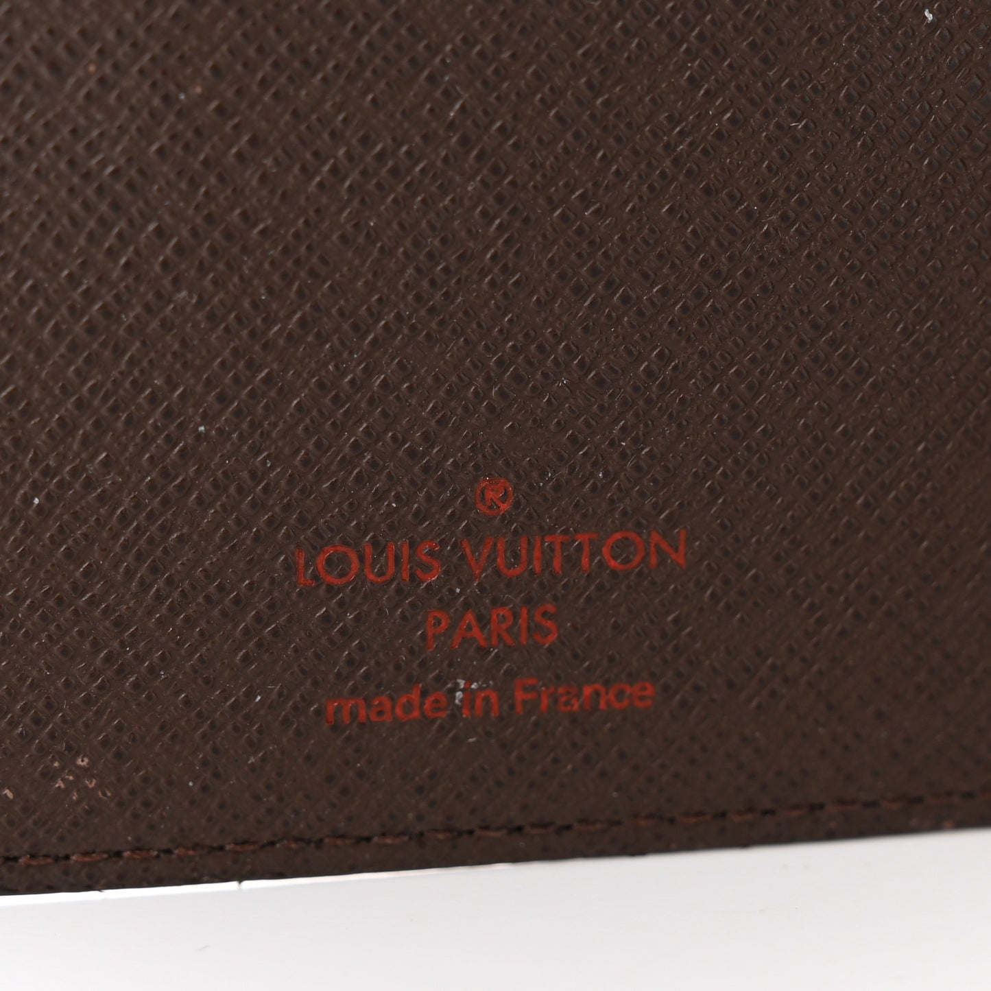 Damier Ebene Medium Ring Agenda Cover