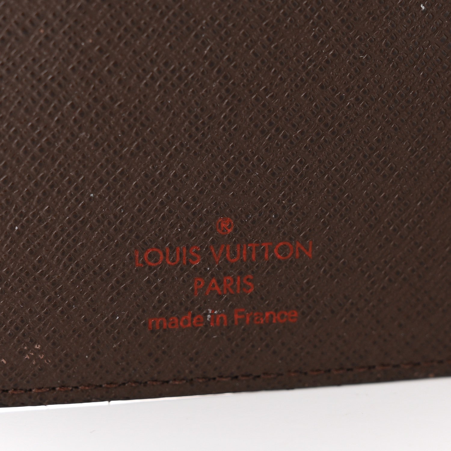 Louis Vuitton Damier Ebene Medium Ring Agenda Cover 6 of 7