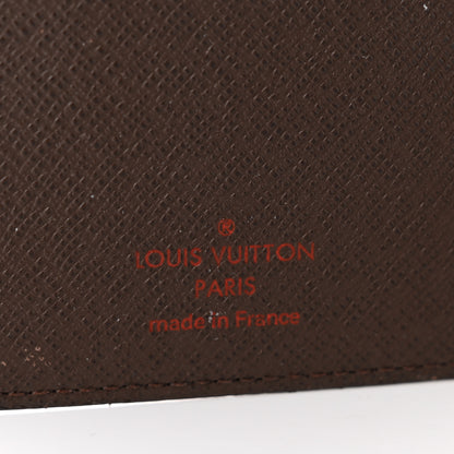 Louis Vuitton Damier Ebene Medium Ring Agenda Cover 6 of 7