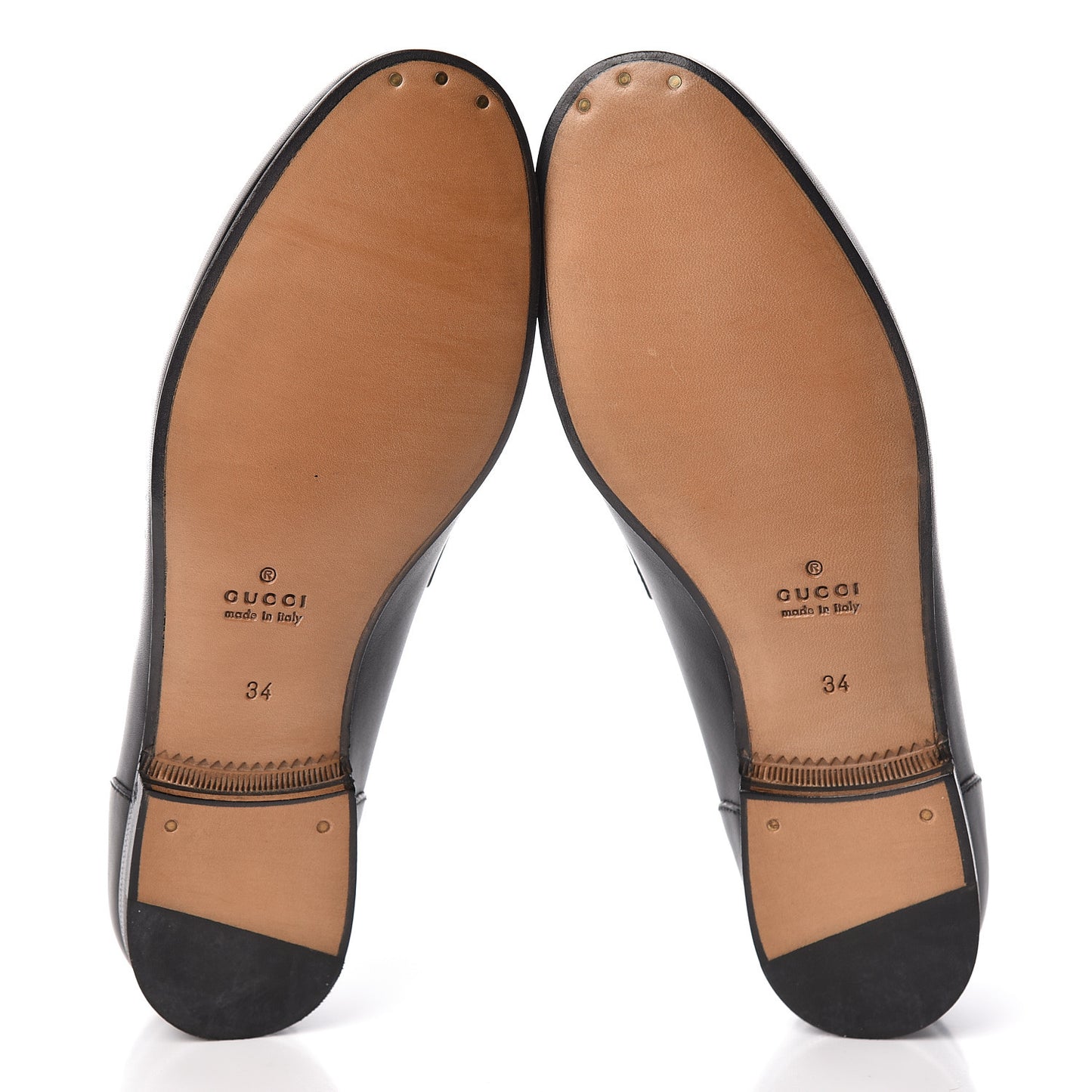 Calfskin Womens Jordaan Loafers 34 Black