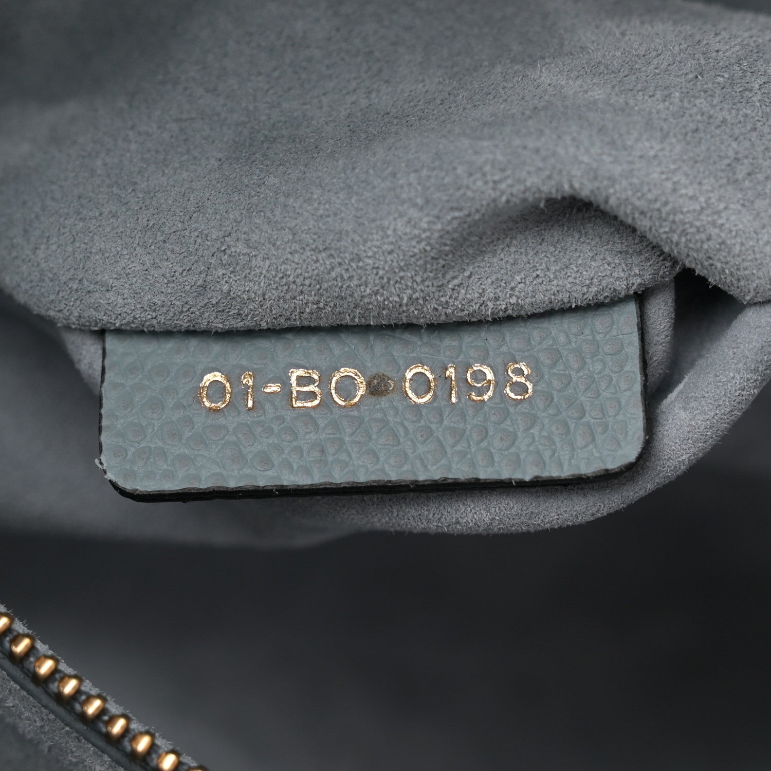 Christian Dior Grained Calfskin Large Lady Dior Sky Blue 7 of 11