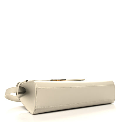 Saint Laurent Smooth Calfskin Manhattan Shoulder Bag Crema Soft 4 of 11