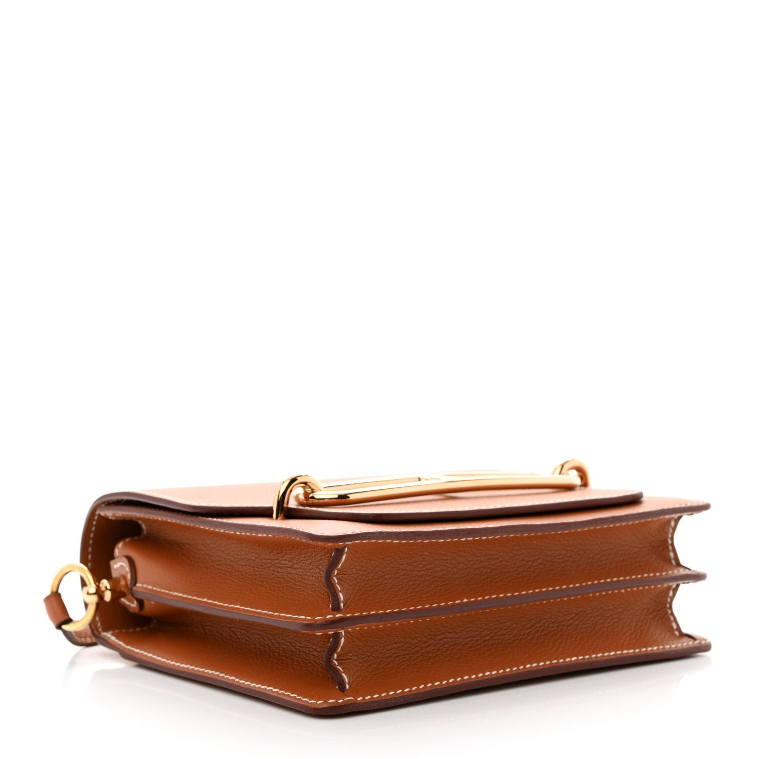 Hermes Evercolor Mini Sac Roulis Gold 4 of 11