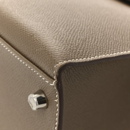 Hermes Epsom Kelly Sellier 32 Etoupe 15 of 17