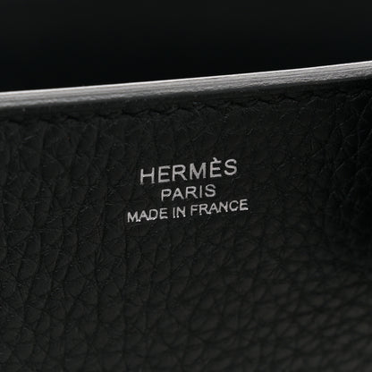 Hermes Togo Swift Medor Bag Black 6 of 10