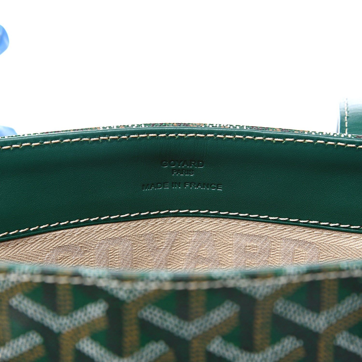 Goyard Goyardine Marie Galante PM Green 5 of 8