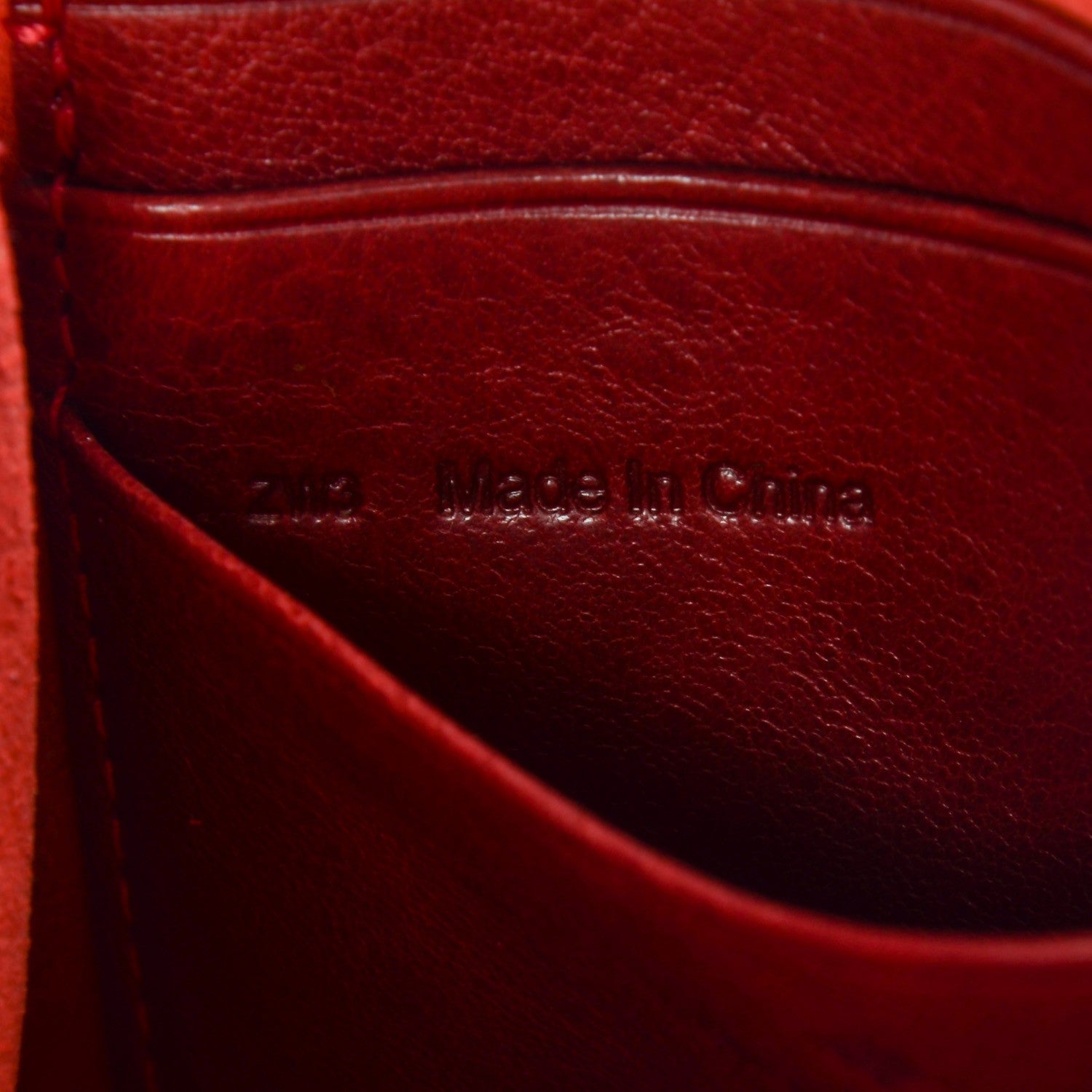 Mulberry Natural Leather Mini Lily Poppy Red 8 of 8