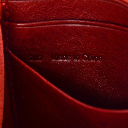 Mulberry Natural Leather Mini Lily Poppy Red 8 of 8