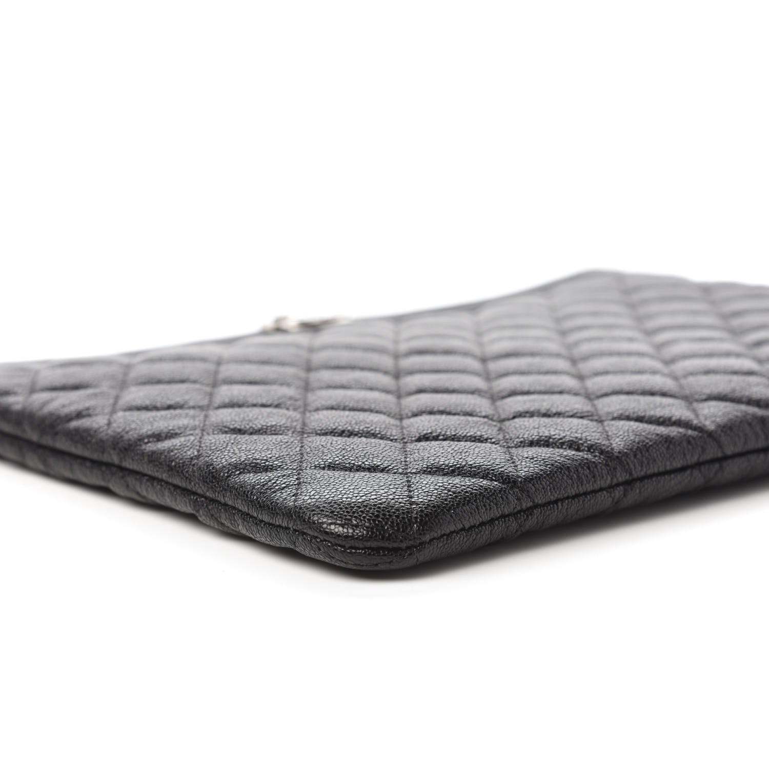 Chanel Caviar Quilted Medium Boy Cosmetic Case Black 6 of 10