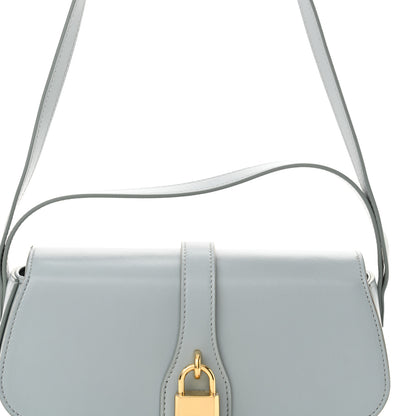 Celine Smooth Calfskin Tabou Clutch On Strap Ice Blue 8 of 11