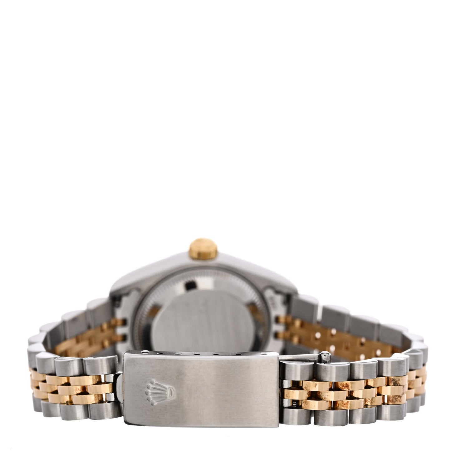 Stainless Steel 18K Yellow Gold Diamond 26mm Oyster Perpetual Datejust Watch Silver 79173