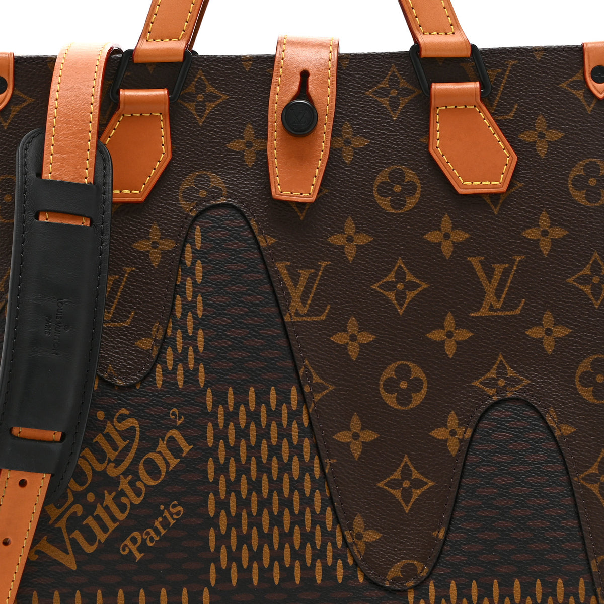 x NIGO Giant Damier Ebene Monogram Mini Tote