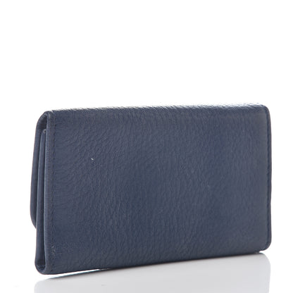 Prada Vitello Grain 6 Key Holder Inchiostro 2 of 6
