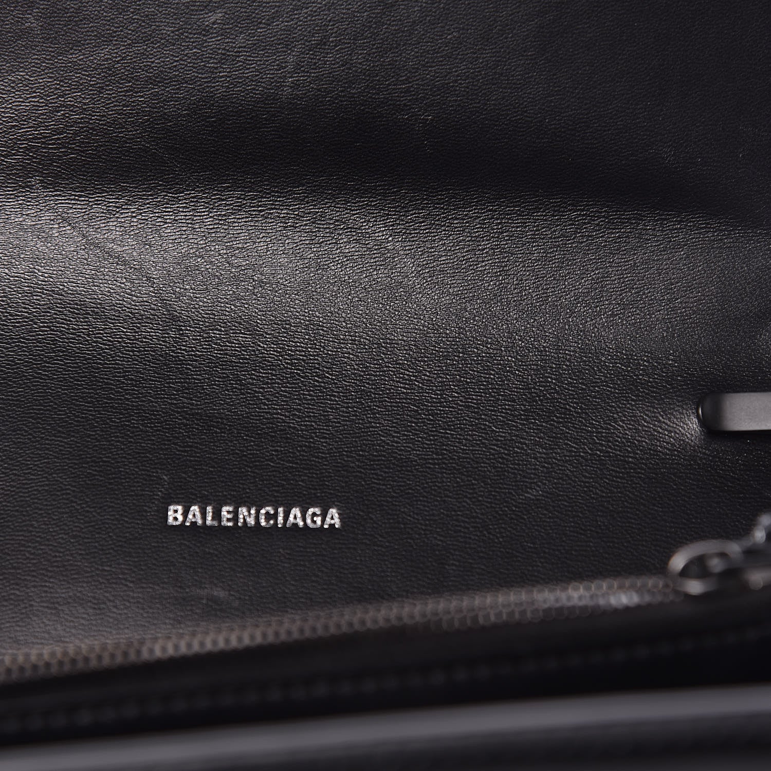 Balenciaga Smooth Calfskin B Wallet on Chain Black 11 of 12