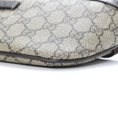 Gucci GG Supreme Monogram Belt Bag Dark Brown 10 of 12
