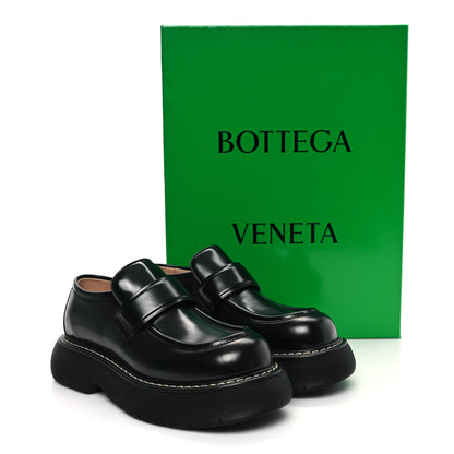 Bottega Veneta Brushed Calfskin Swell Loafers 41 Black 9 of 9