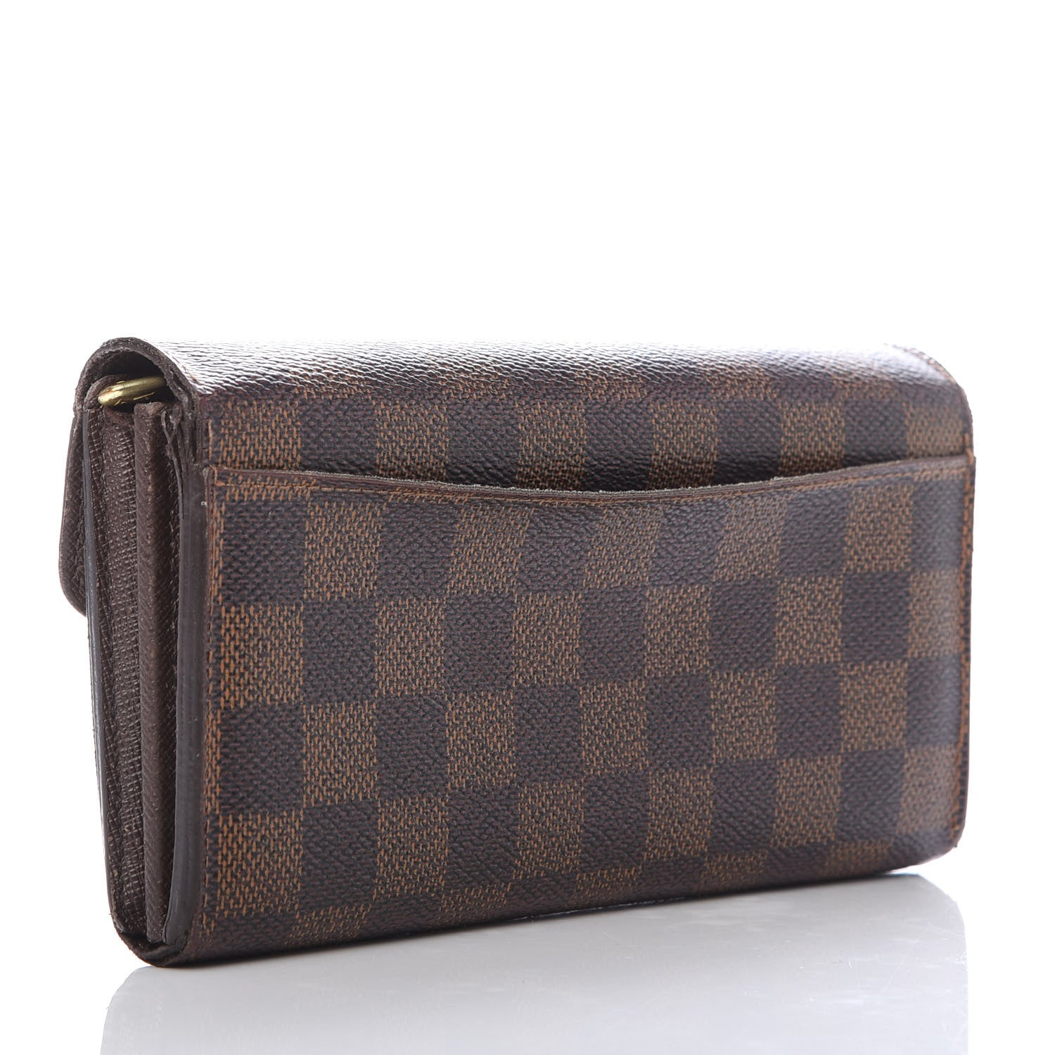 Louis Vuitton Damier Ebene Sarah Wallet NM 3 of 9