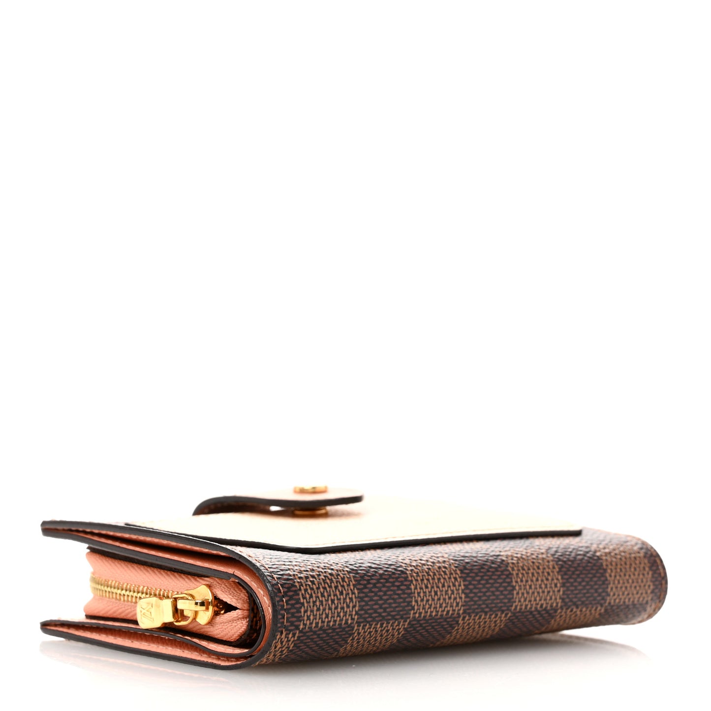 Damier Ebene Juliette Wallet Creme