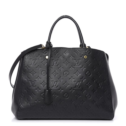 Louis Vuitton Empreinte Montaigne GM Black 1 of 11