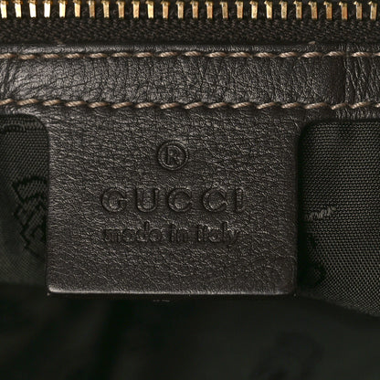 Gucci Crystal Monogram Small Hysteria Tote Dark Brown 6 of 9