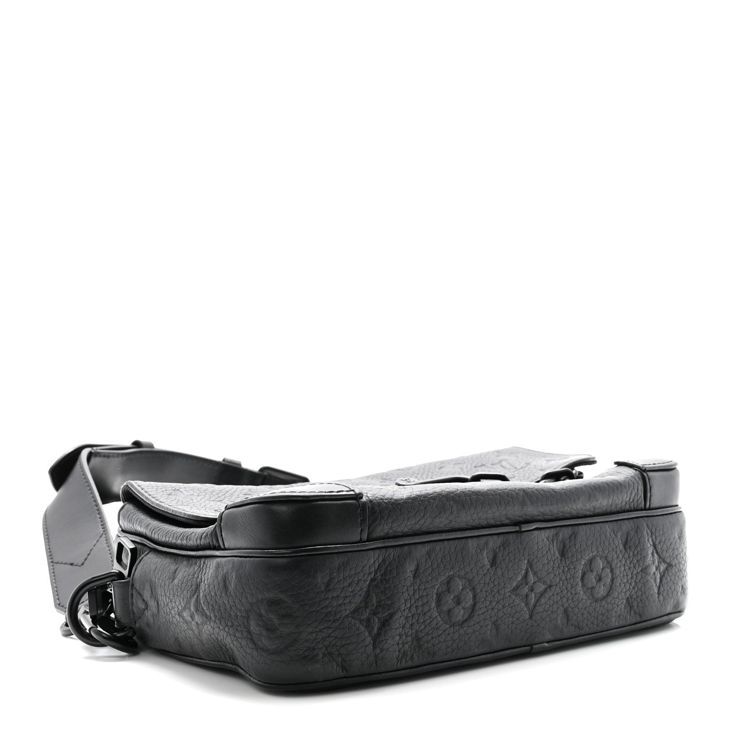 Louis Vuitton Taurillon Monogram Steamer Messenger Black 4 of 9