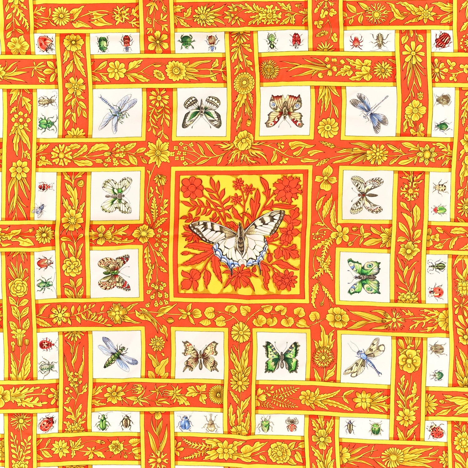 Hermes Silk Joyaux de L'ete Scarf 90 2 of 4