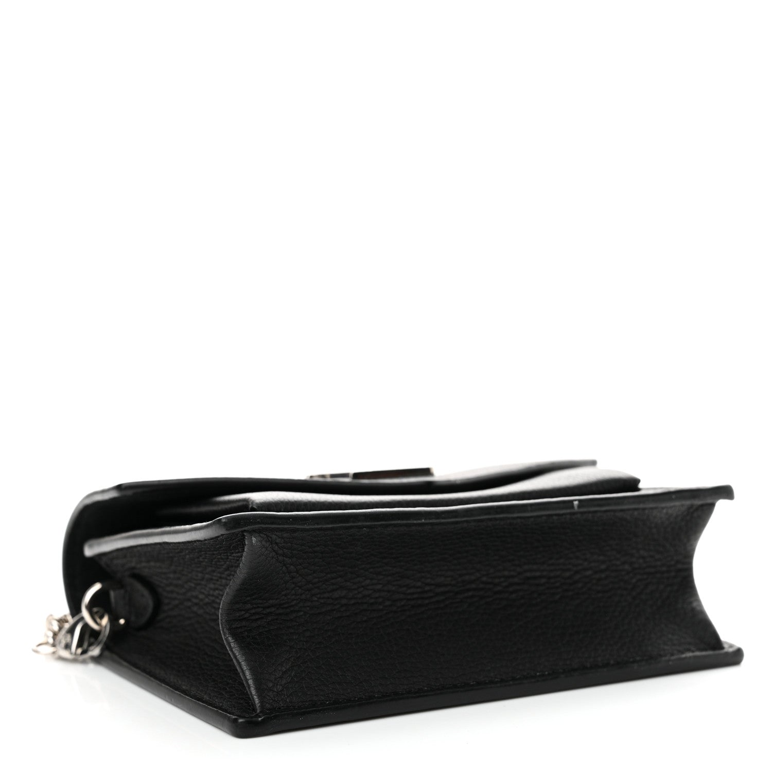 Louis Vuitton Soft Calfskin Mini My Lockme Chain Pochette Black 4 of 10
