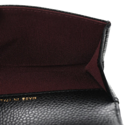 Chanel Caviar Quilted Flap Card Holder Black 5 of 8