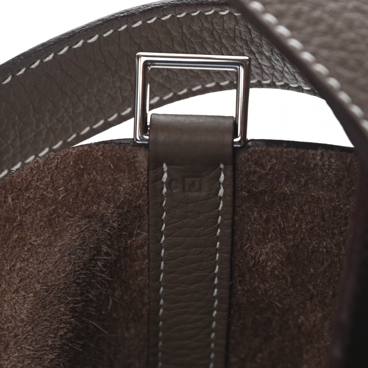 Hermes Taurillon Clemence Picotin 18 PM Etoupe 7 of 11