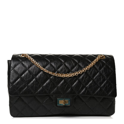 Chanel Aged Calfskin Quilted 2.55 Reissue 226 Flap Black 1 of 15