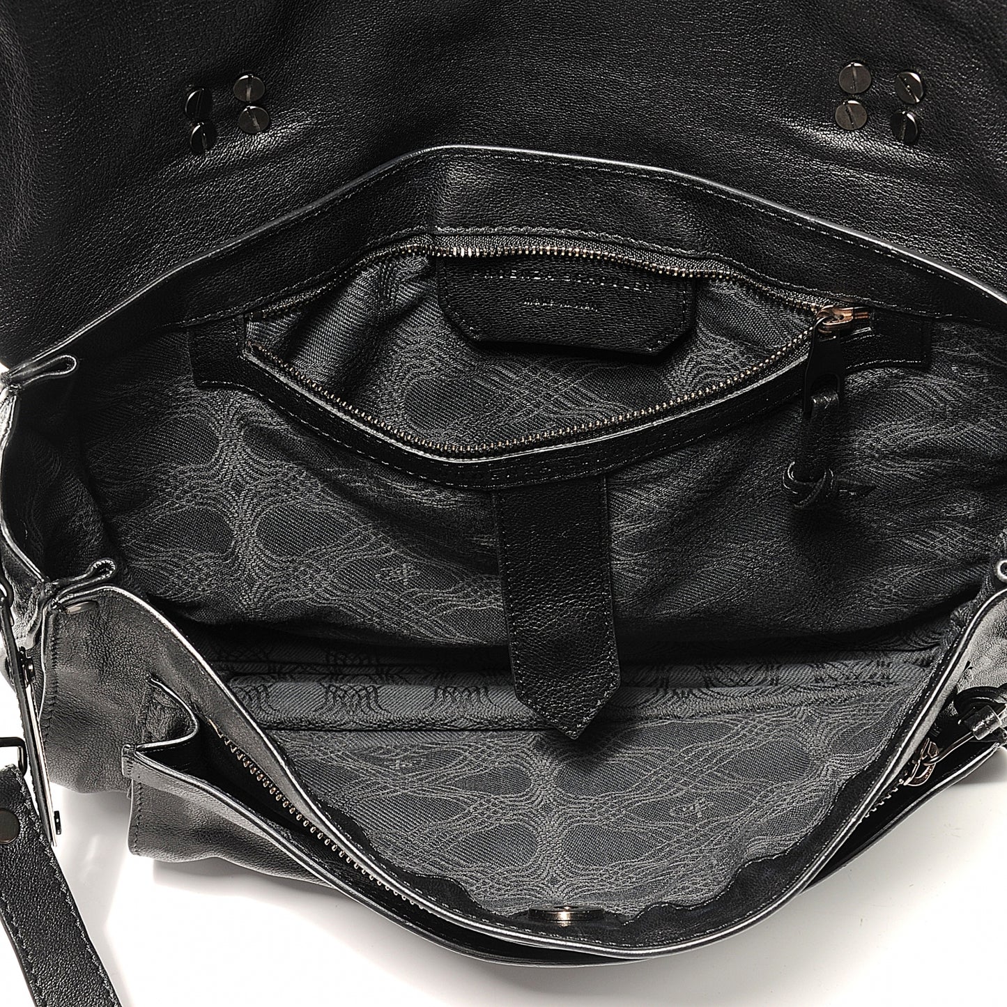 Lambskin PS1 Medium Satchel Black