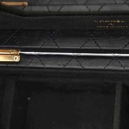 Chanel Lambskin Quilted Jewelry Case Black 12 of 15