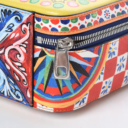 Dolce & Gabbana Dauphine Majolica Printed Box Bag Multicolor 8 of 8